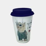 Macis bögre szilikon tetővel