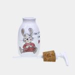 Nyuszis szappanadagoló - kézmosás volt?