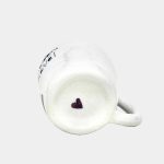 Cicás cappuccino csésze kézműves kerámia