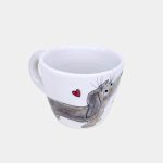 Tacsis cappuccino kézműves kerámia