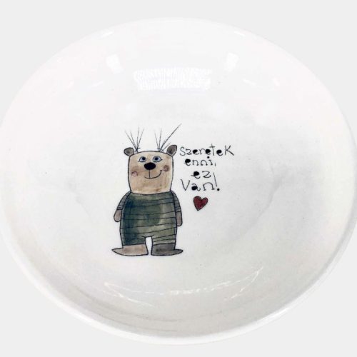 Macis mélytányér - szeretek enni, ez van!