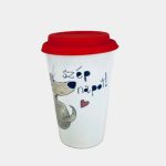 Tacsis bögre kézműves ajándék