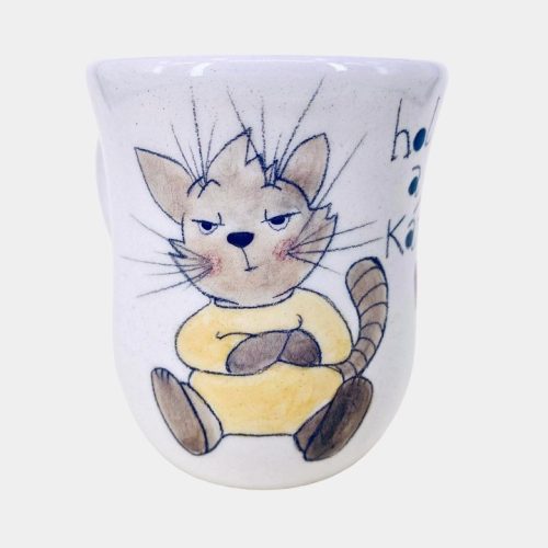 Cicás espresso csésze kézműves kerámia