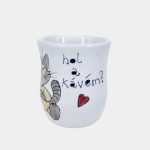 Cicás espresso csésze kézműves kerámia