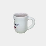 Nyuszis espresso csésze vicces felirattal