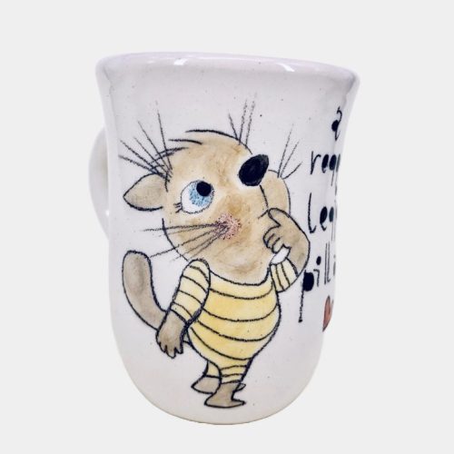 Cicás espresso csésze kézműves kerámia