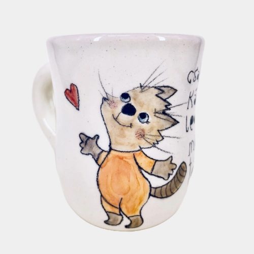 Cicás espresso csésze - csak kávé legyen meg térerő!