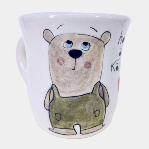 Macis espresso csésze kézműves kerámia