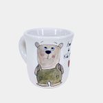 Macis espresso csésze kézműves kerámia