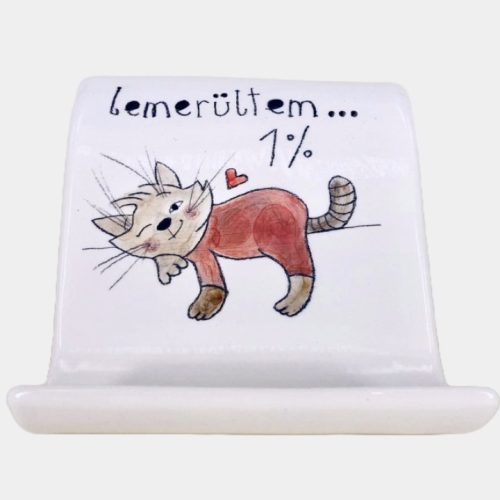 Cicás telefontartó - lemerültem... 1%