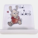 Nyuszis telefontartó - hol a telóm?