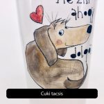 Fakanáltartó egyedi felirattal