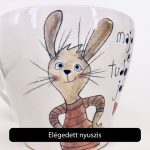 Fakanáltartó egyedi felirattal