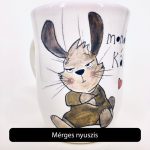 Tányér egyedi felirattal