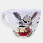 Nyuszis cappuccino csésze - csak kávé legyen meg térerő!