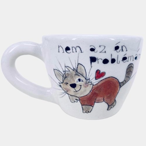 Cicás cappuccino csésze - nem az én problémám...