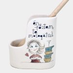 Csajos fakanáltartó - én főztem, te mosogatsz!