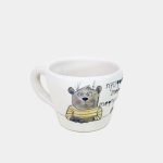 Macis cappuccino csésze kézműves kerámia