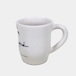 Macis bögre kézműves kerámia vicces felirattal