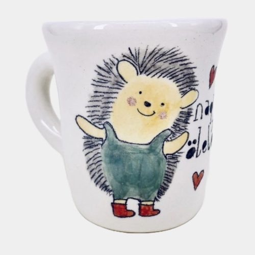 Sünis kerámia csésze kedves felirattal