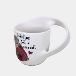 Macis kerámia bögre vicces felirattal