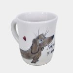 Tacsis kerámia bögre vicces felirattal