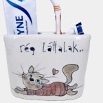 Cicás fogkefetartó 3 lyukú - rég láttalak...