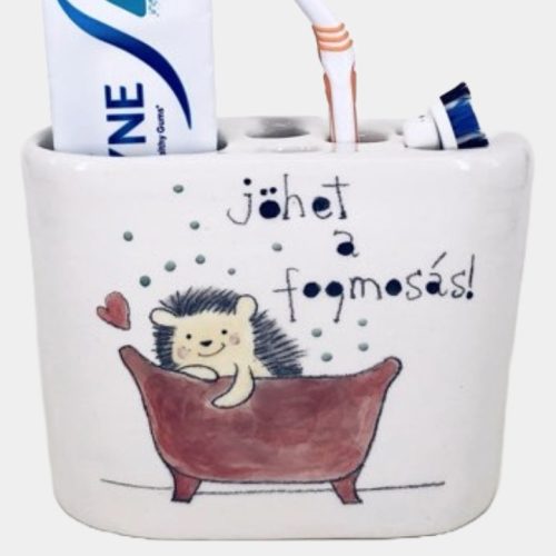 Sünis fogkefetartó 5 lyukú - jöhet a fogmosás!