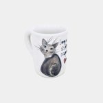 Cicás espresso csésze kézműves kerámia