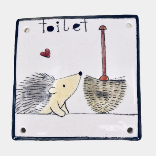 Sünis ajtótábla - toilet