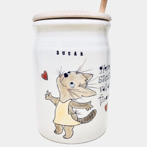 Cicás cukortartó - gyere! süssünk valami finomat!