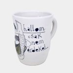 Pasis bögre kézműves kerámia