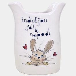 Nyuszis váza - induljon jól a napod!