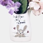 Nyuszis váza - induljon jól a napod!