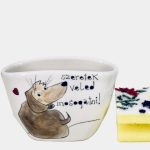 Tacsis mosogatószivacs tartó - szeretek veled mosogatni!