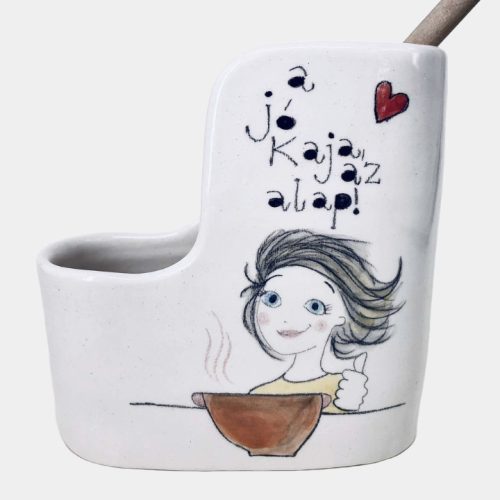 Csajos fakanáltartó - a jó kaja, az alap!