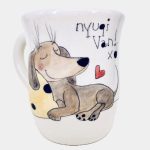 Tacsis kerámia bögre vicces felirattal