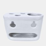 Elefántos-nyuszis fogkefetartó 3 lyukú - mossunk fogat!