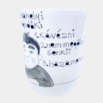 Kerámia bögre vicces irodai ajándék