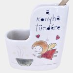 Tündéres fakanáltartó - a konyha tündére