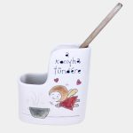 Tündéres fakanáltartó - a konyha tündére