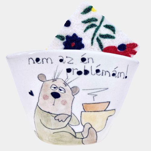 Macis mosogatószivacs tartó - nem az én problémám!