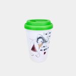 Csajos fületlen bögre szilikon tetővel - hallom, csak nem érdekel...