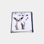 Kutyás ajtótábla - az igazi házőrző!